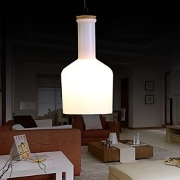 Luminária pendente de metal contemporânea moderna