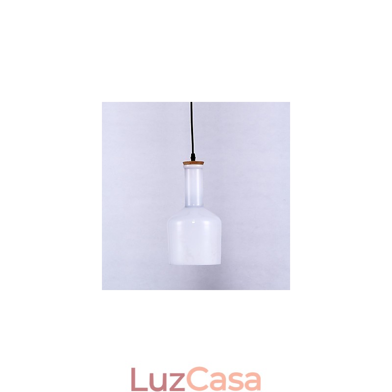 Luminária pendente de metal contemporânea moderna