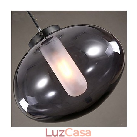 Luminárias de vidro simples e modernas Luminárias de vidro simples e modernas