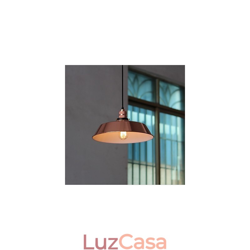 O diâmetro do lustre retrô minimalista de 360 mm com capa única