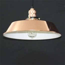 O diâmetro do lustre retrô minimalista de 360 mm com capa única