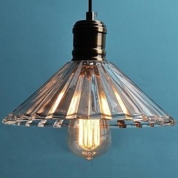 Luminária pendente de metal contemporânea moderna