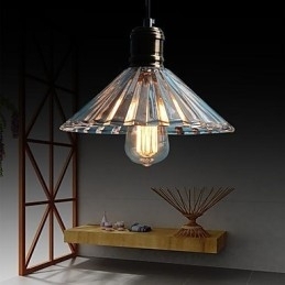Luminária pendente de metal contemporânea moderna