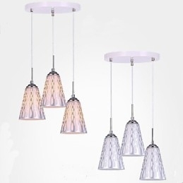 Luminárias de teto e lanternas modernas e simples para jantar