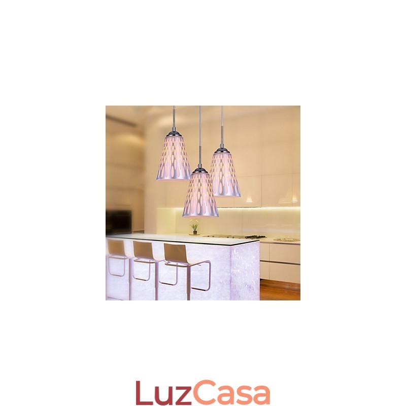 Luminárias de teto e lanternas modernas e simples para jantar
