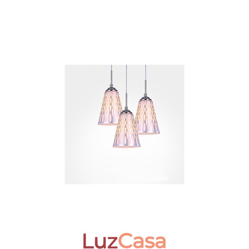 Luminárias de teto e lanternas modernas e simples para jantar