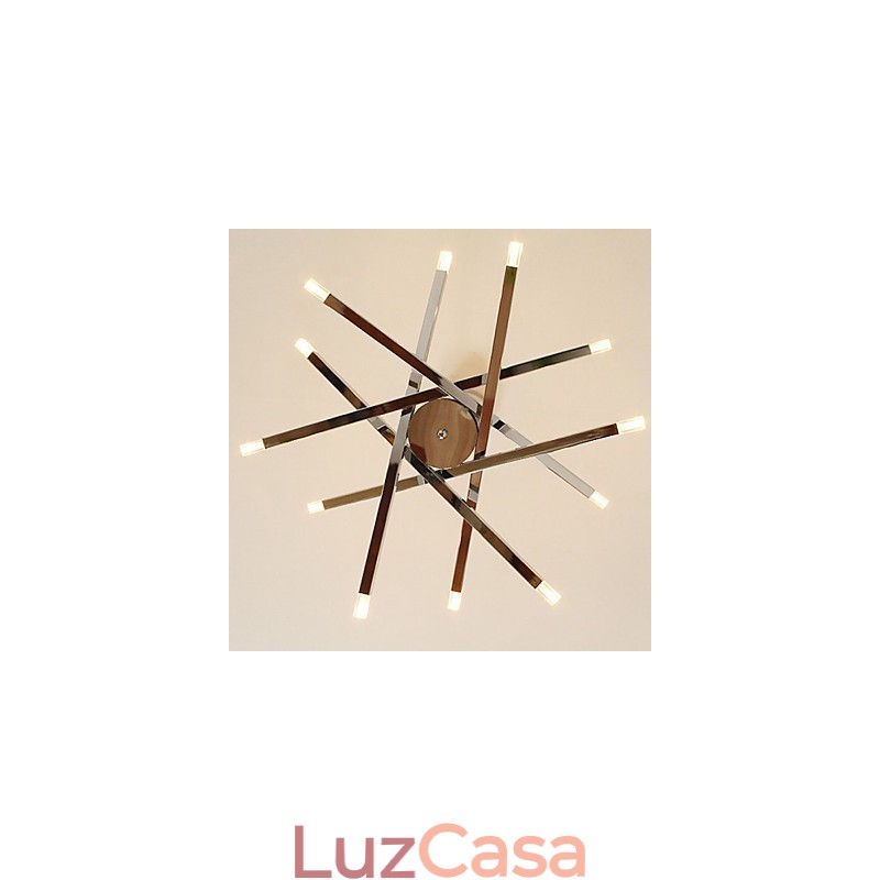 Moda criativa iluminação designer lâmpadas 12 lustre de luz
