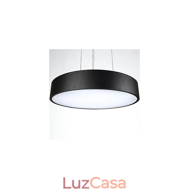 Luminária pendente de metal contemporânea moderna