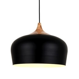 Luminárias pendentes modernas contemporâneas de metal