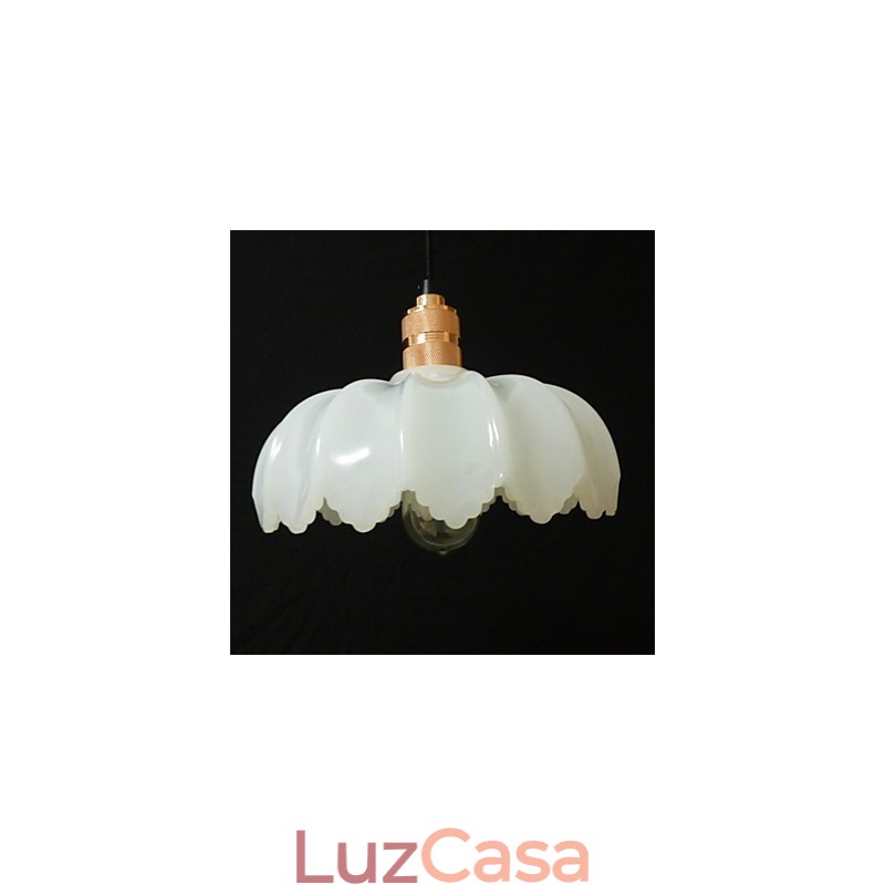 Lustre criativo retrô antigo de flores de Xangai Lustre de vidro