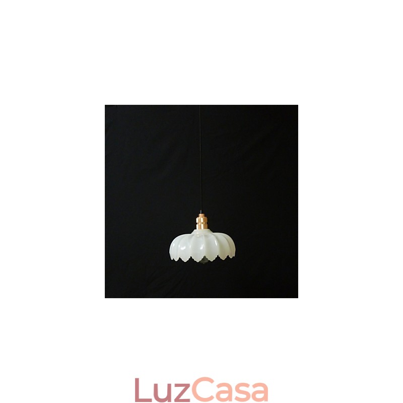 Lustre criativo retrô antigo de flores de Xangai Lustre de vidro