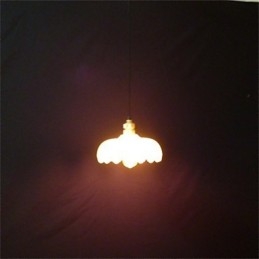 Lustre criativo retrô antigo de flores de Xangai Lustre de vidro