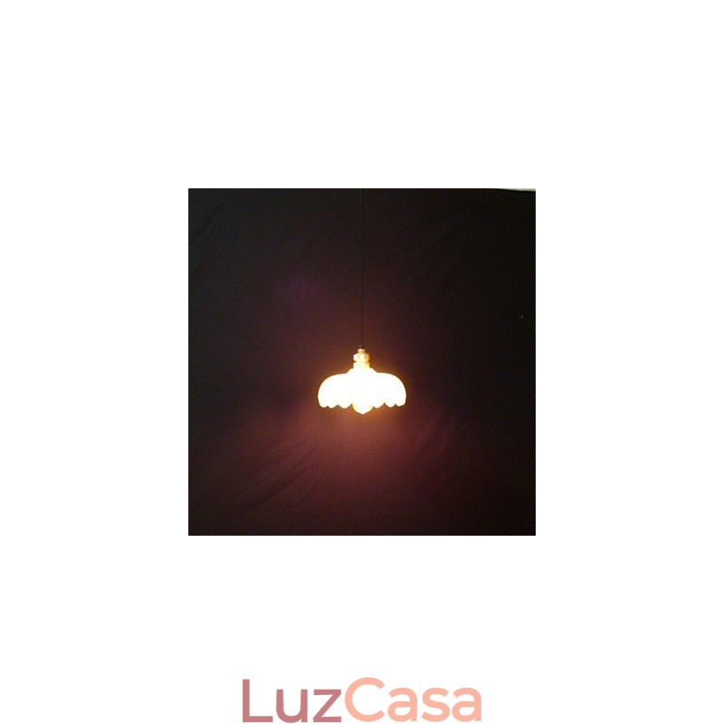 Lustre criativo retrô antigo de flores de Xangai Lustre de vidro