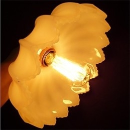 Lustre criativo retrô antigo de flores de Xangai Lustre de vidro