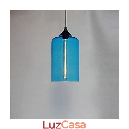 Garrafa Design Pendente 1 Luz Conciso Ferro Pintura Garrafa Design Pendente 1 Luz Conciso Ferro Pintura