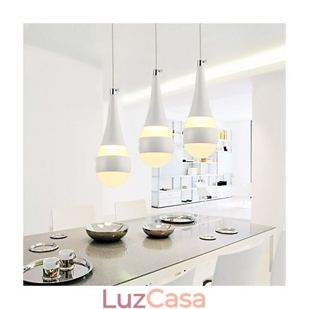 Luminárias pendentes modernas contemporâneas de metal Luminárias pendentes modernas contemporâneas de metal