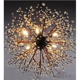 Pingente de estrela de vento industrial, roupa decorativa, fogos de artifício, luz de faísca