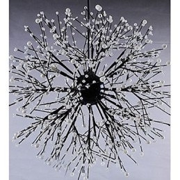 Pingente de estrela de vento industrial, roupa decorativa, fogos de artifício, luz de faísca
