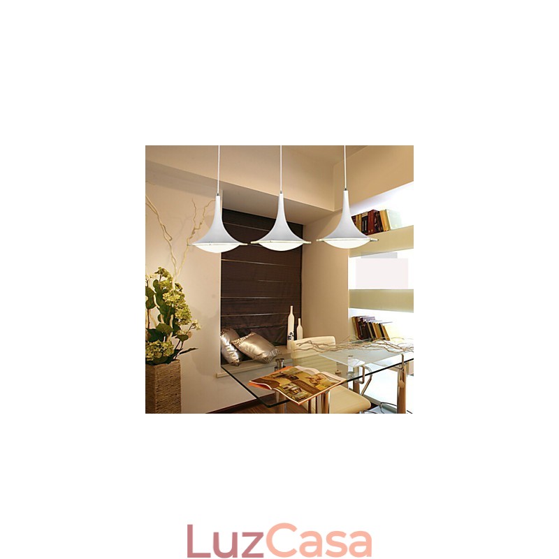 1Luzes pendentes Droplight Lustre de acrílico
