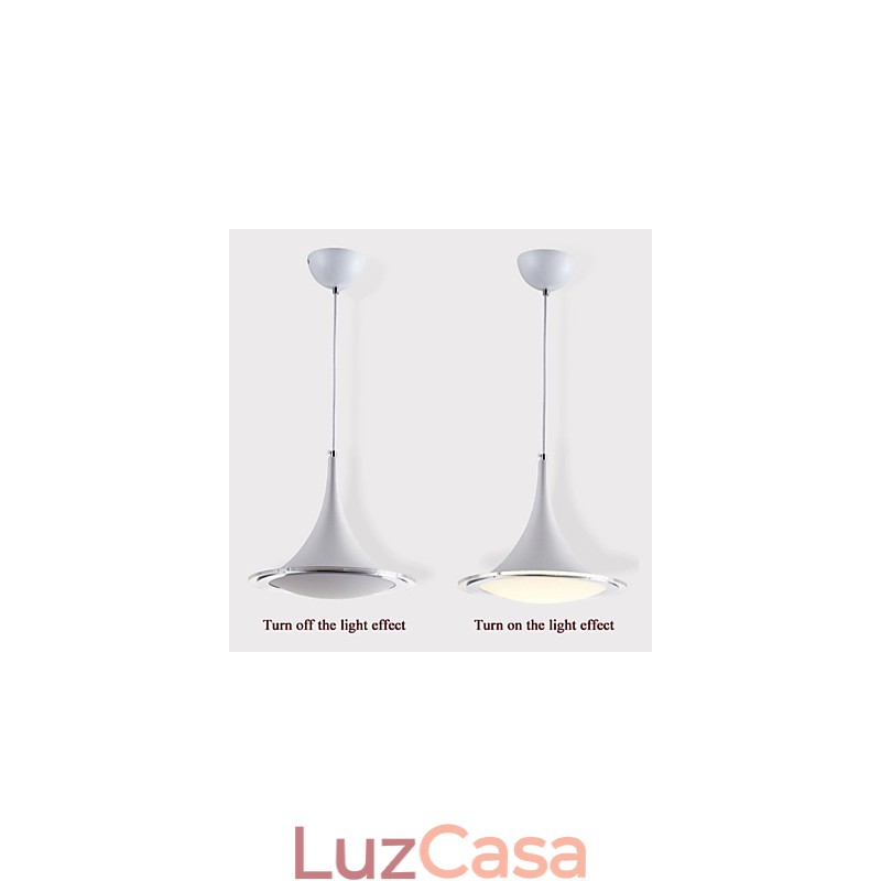 1Luzes pendentes Droplight Lustre de acrílico