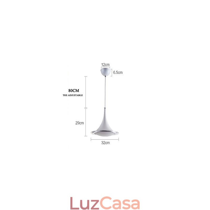1Luzes pendentes Droplight Lustre de acrílico
