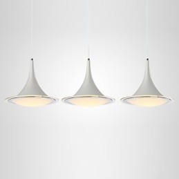 1Luzes pendentes Droplight Lustre de acrílico