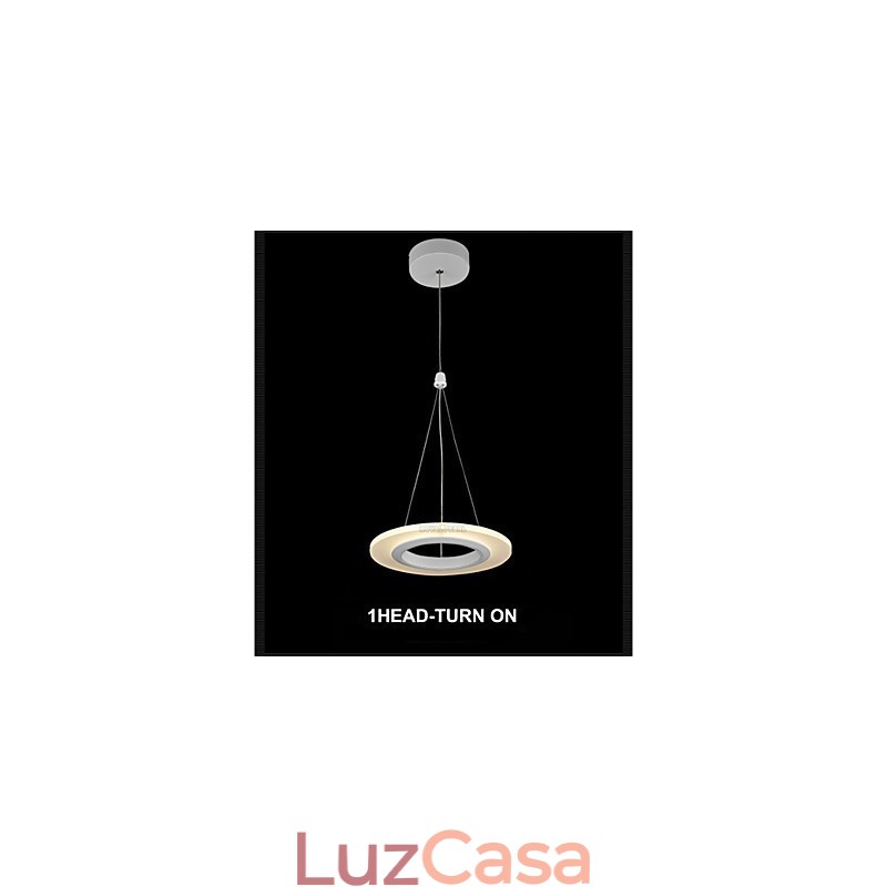 Luminária pendente Art Déco de 9 W de alto custo-benefício