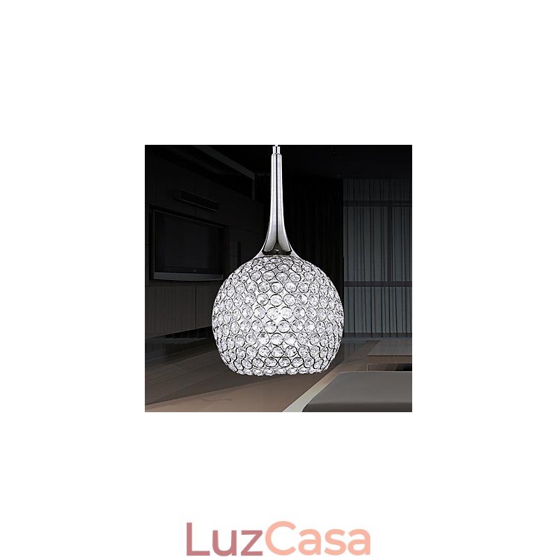 Luminárias pendentes 1 luz moderna simples artística