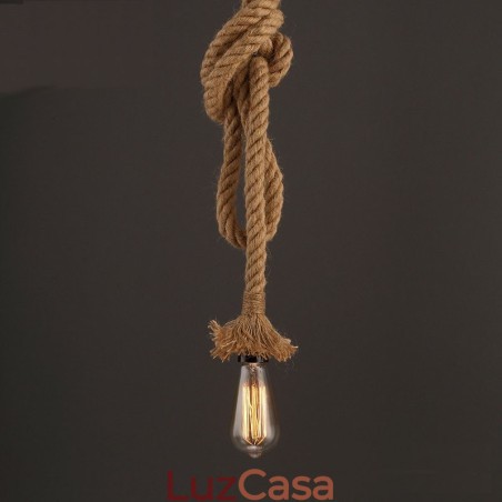 1 Luz DIY Arte Corda de Cânhamo Luz Criativa Corda de Cânhamo Lustre Longo 100cm Enviar 1 Lâmpada 1 Luz DIY Arte Corda de Cânhamo Luz Criativa Corda de Cânhamo Lustre Longo 100cm Enviar 1 Lâmpada