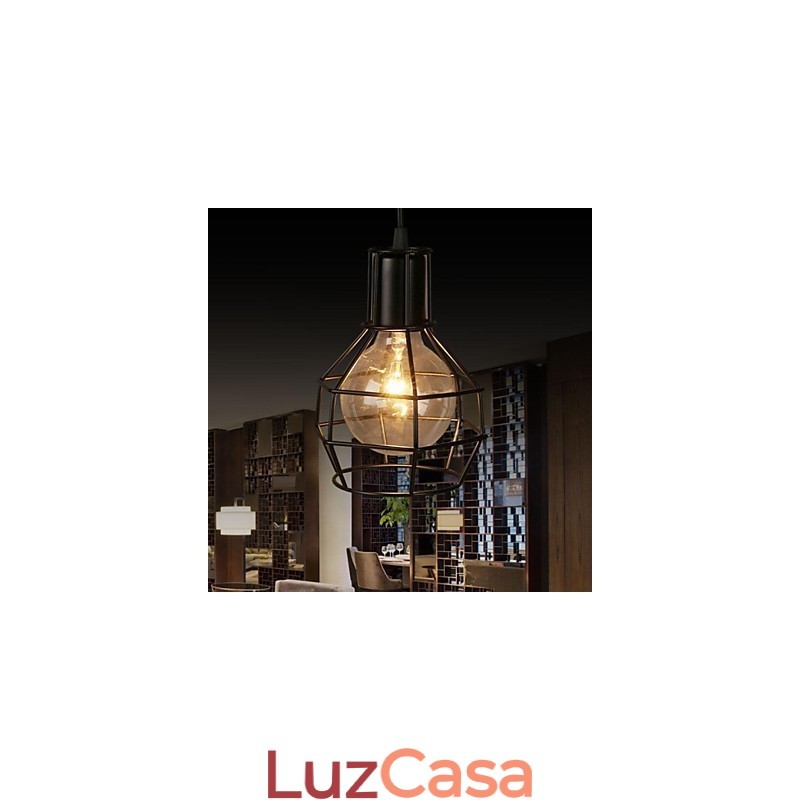 Luminárias pendentes 1 luz moderna simples artística
