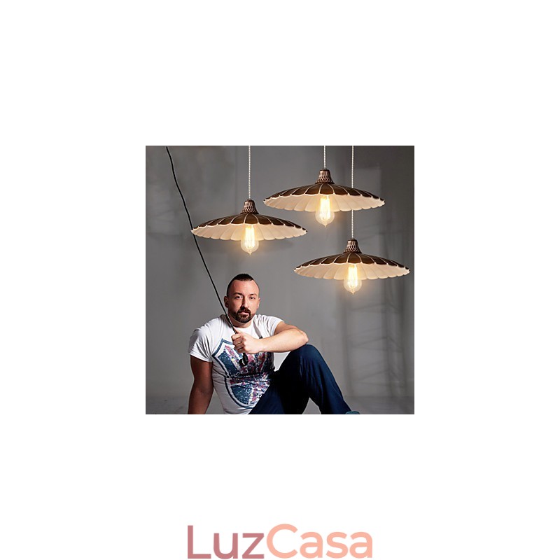 Luminárias pendentes estilo mini retrô metal