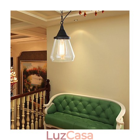 Luzes Pendentes Tradicionais Clássico Vintage Retro Country Garagem Metal Luzes Pendentes Tradicionais Clássico Vintage Retro Country Garagem Metal