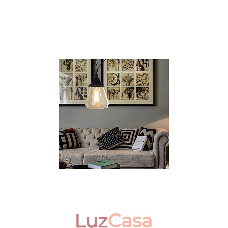 Luzes Pendentes Tradicionais Clássico Vintage Retro Country Garagem Metal