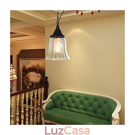 Luzes Pendentes Tradicionais Clássico Vintage Retro Country Garagem Metal Luzes Pendentes Tradicionais Clássico Vintage Retro Country Garagem Metal
