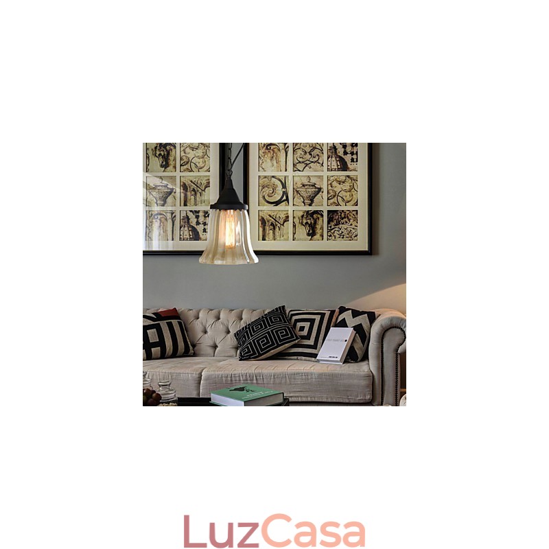 Luzes Pendentes Tradicionais Clássico Vintage Retro Country Garagem Metal