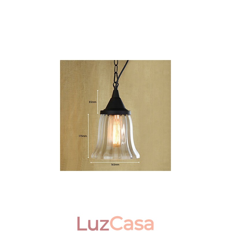 Luzes Pendentes Tradicionais Clássico Vintage Retro Country Garagem Metal
