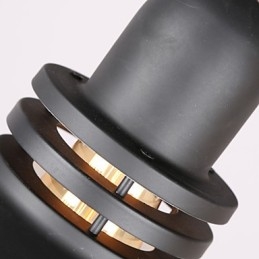 Luminária pendente industrial americana para loft em casa, luminária decorativa Matel Droplight