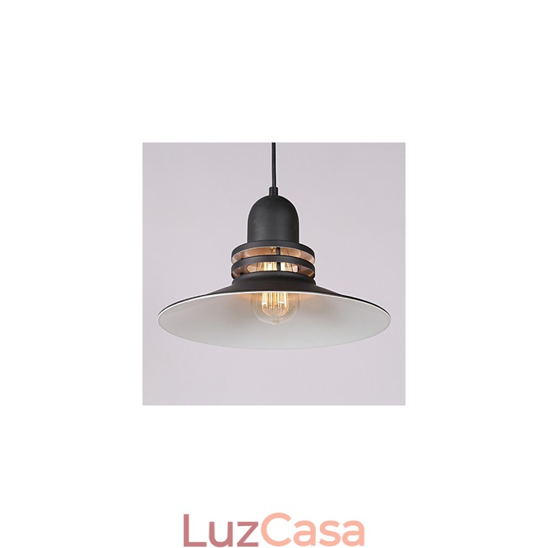 Luminária pendente industrial americana para loft em casa, luminária decorativa Matel Droplight