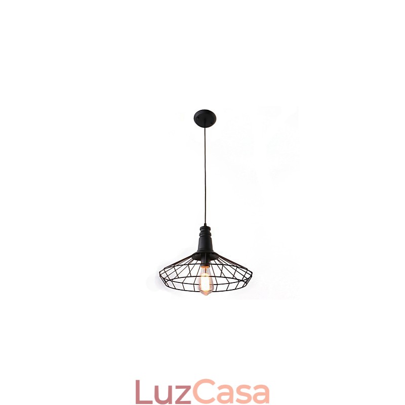 Rústico Lodge Retro Country Mini Estilo Pintura Metal Pendente Luz Garagem