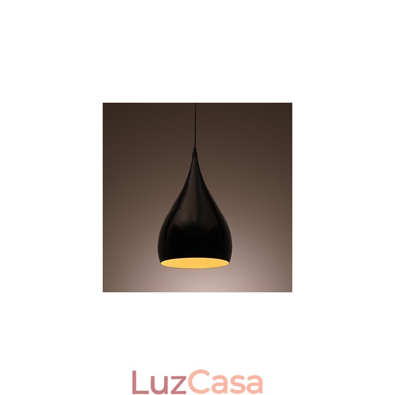 Mini Estilo Pendente Luz Moderna Contemporânea Retro Tigela