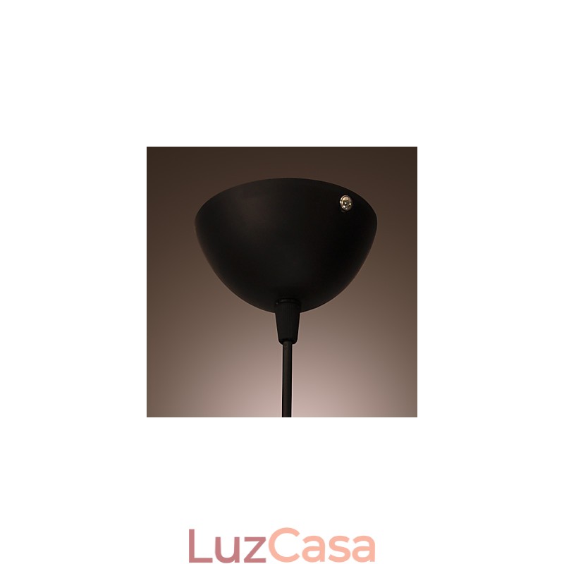 Mini Estilo Pendente Luz Moderna Contemporânea Retro Tigela