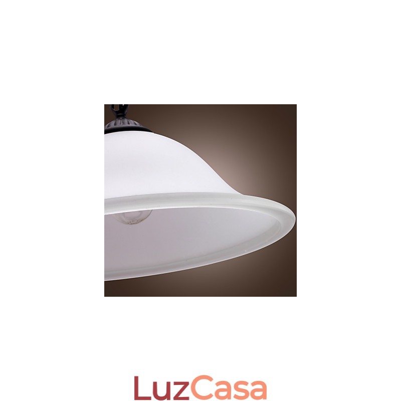 Luminária pendente estilo mini tigela clássica tradicional em bronze