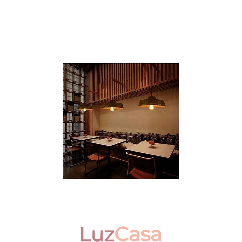 1 Chefe do Museu Americange Chapéu de palha de bambu criativo Luz Simples