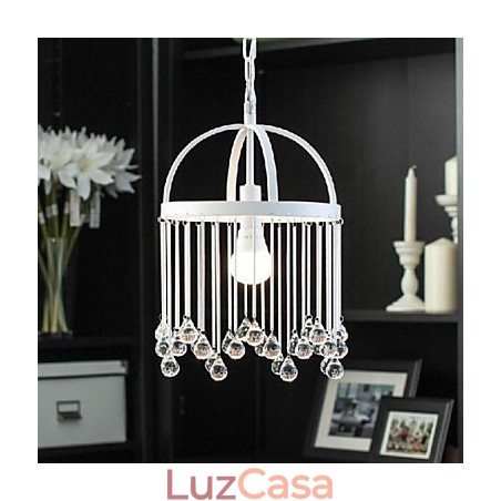Moderno Contemporâneo Tradicional Clássico Cristal Mini Estilo Pintura Metal Pendente Luz Moderno Contemporâneo Tradicional Clássico Cristal Mini Estilo Pintura Metal Pendente Luz