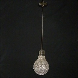 Lustre de fio de alumínio estilo country americano