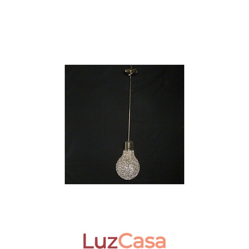 Lustre de fio de alumínio estilo country americano