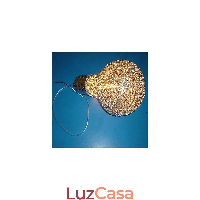 Lustre de fio de alumínio estilo country americano
