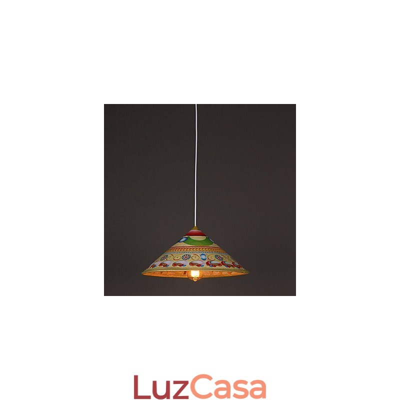 Moderno Chapéu de Chá Lustre Lustre Lustre Chapéus de Bambu