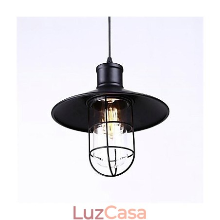 Luminária Pendente Estilo Country Ferro Luminária Pendente Estilo Country Ferro