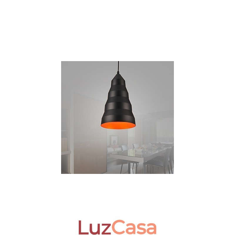 Luminárias pendentes modernas contemporâneas de metal